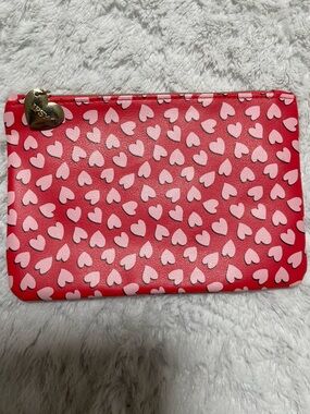 NWOT Ipsy Heart Patterned Makeup Bag